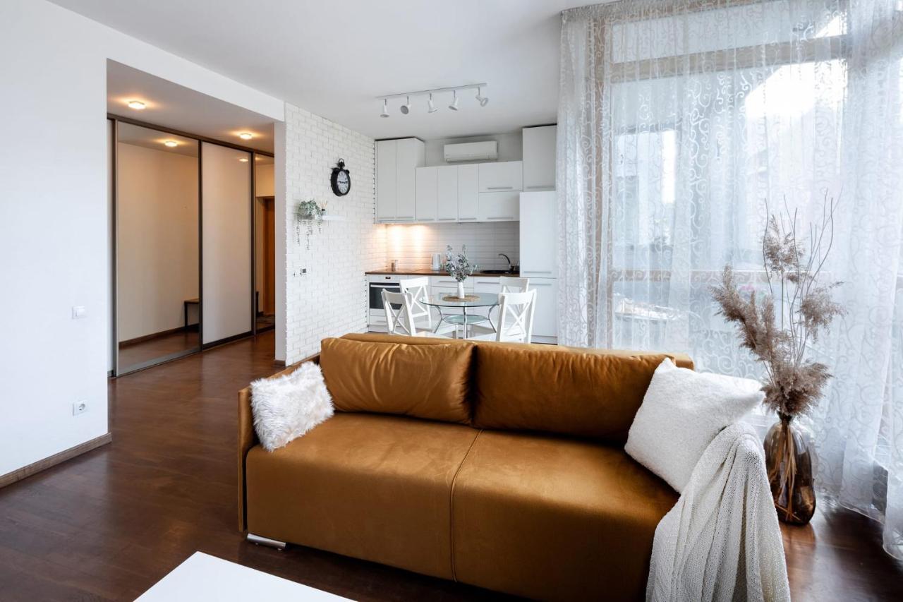 Ziedondarza Park One Bedroom Apartment With Balcony Рига Экстерьер фото